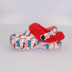 ZAPATILLAS DE CASA ZUECO BORREGUILLO HELLO KITTY