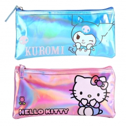 ESTUCHE PORTATODO IRIDISCENTE HELLO KITTY KUROMI