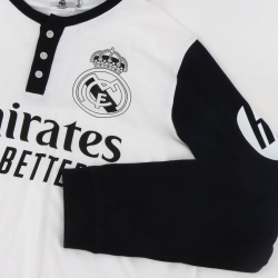 PIJAMA LARGO SINGLE JERSEY REAL MADRID