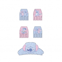 ACCESORIOS PELO CLIPS 5 PIEZAS STITCH