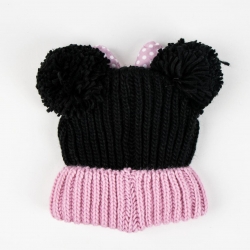 CONJUNTO 3 PIEZAS BUFANDA MINNIE