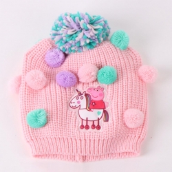 CONJUNTO 3 PIEZAS BUFANDA PEPPA PIG