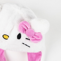 GORRO PUNTO APLICACIONES HELLO KITTY