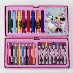 SET COLOREABLE MALETÍN MINNIE