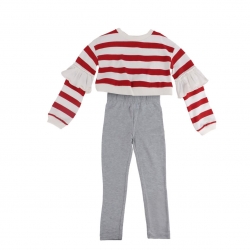 CONJUNTO 2 PIEZAS COTTON BRUSHED LEGGIN MINNIE