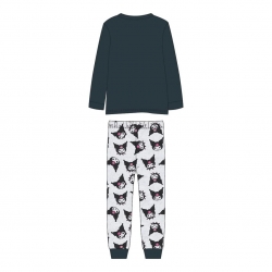 PIJAMA LARGO SINGLE JERSEY HELLO KITTY KUROMI