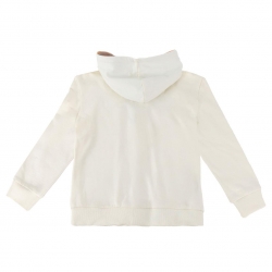 SUDADERA CON CAPUCHA COTTON BRUSHED CREMALLERA BLUEY