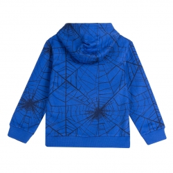 SUDADERA CON CAPUCHA COTTON BRUSHED SPIDERMAN