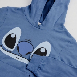 SUDADERA CON CAPUCHA COTTON BRUSHED STITCH
