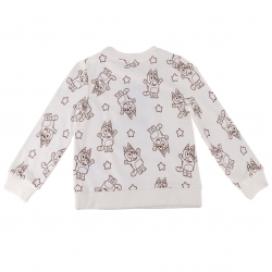 SUDADERA COTTON BRUSHED BLUEY