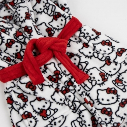BATÍN CORAL FLEECE APLICACIONES HELLO KITTY
