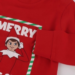 PIJAMA LARGO SINGLE JERSEY NAVIDEÑO THE ELF