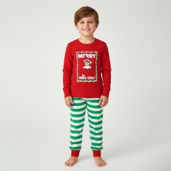 PIJAMA LARGO SINGLE JERSEY NAVIDEÑO THE ELF
