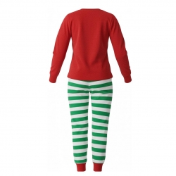 PIJAMA LARGO SINGLE JERSEY NAVIDEÑO THE ELF