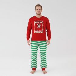 PIJAMA LARGO SINGLE JERSEY NAVIDEÑO THE ELF