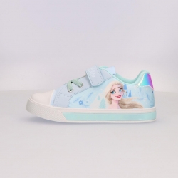 ZAPATILLA LONETA SUELA PVC CON LUCES FROZEN