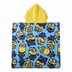 PONCHO MICROFIBRA MINIONS