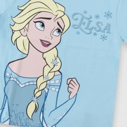 CAMISETA CORTA SINGLE JERSEY FROZEN
