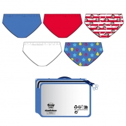 PACK CALZONCILLOS SINGLE JERSEY NECESER PAW PATROL
