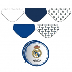 PACK CALZONCILLOS SINGLE JERSEY NECESER REAL MADRID