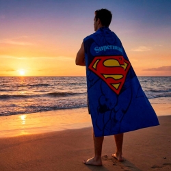 TOALLA MICROFIBRA SUPERMAN