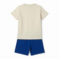 PIJAMA CORTO SINGLE JERSEY FC BARCELONA