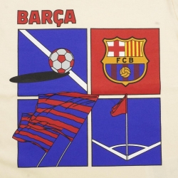 PIJAMA CORTO SINGLE JERSEY FC BARCELONA