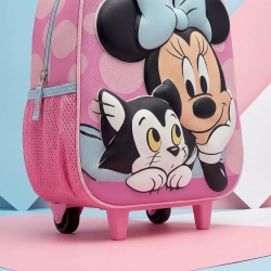 MOCHILA INFANTIL TROLLEY 3D MINNIE