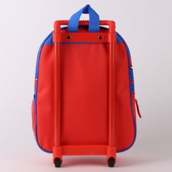 MOCHILA INFANTIL TROLLEY 3D SPIDERMAN
