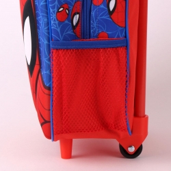 MOCHILA INFANTIL TROLLEY 3D SPIDERMAN