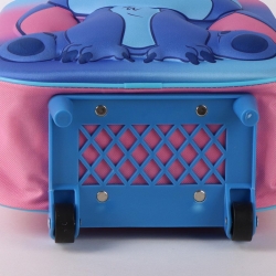 MOCHILA INFANTIL TROLLEY 3D STITCH