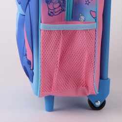 MOCHILA INFANTIL TROLLEY 3D STITCH