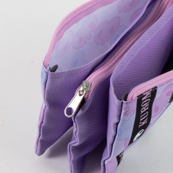 ESTUCHE PORTATODO 3 COMPARTIMENTOS HELLO KITTY KUROMI