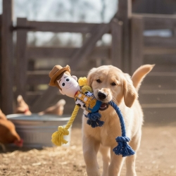 JUGUETE PARA PERRO CUERDA TOY STORY WOODY