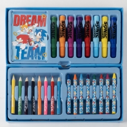 SET COLOREABLE MALETÍN SONIC