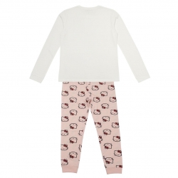 PIJAMA LARGO SINGLE JERSEY HELLO KITTY