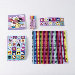 SET STICKERS 1000 PIEZAS HELLO KITTY