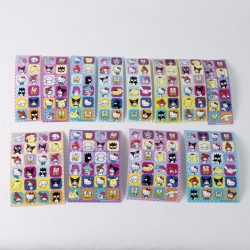 SET STICKERS 1000 PIEZAS HELLO KITTY