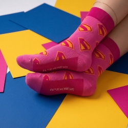 CALCETINES SUPERMAN SUPERGIRL