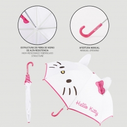 PARAGUAS MANUAL APLICACIONES HELLO KITTY