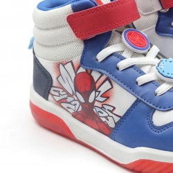 DEPORTIVA SUELA PVC CON LUCES BASKETBALL SPIDERMAN