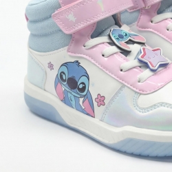 DEPORTIVA SUELA PVC CON LUCES BASKETBALL STITCH