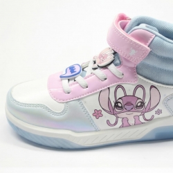 DEPORTIVA SUELA PVC CON LUCES BASKETBALL STITCH