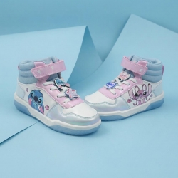 DEPORTIVA SUELA PVC CON LUCES BASKETBALL STITCH