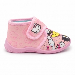 ZAPATILLAS DE CASA MEDIA BOTA HELLO KITTY