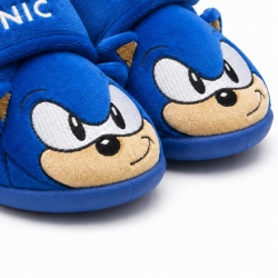 ZAPATILLAS DE CASA MEDIA BOTA APLICACIONES SONIC