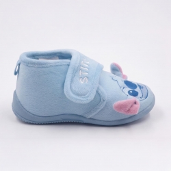 ZAPATILLAS DE CASA MEDIA BOTA APLICACIONES STITCH