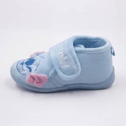 ZAPATILLAS DE CASA MEDIA BOTA APLICACIONES STITCH