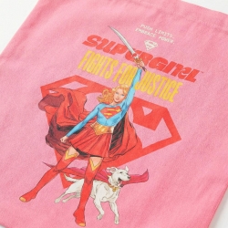BOLSA SHOPPING SUPERMAN SUPERGIRL