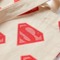 BOLSA SHOPPING SUPERMAN SUPERGIRL